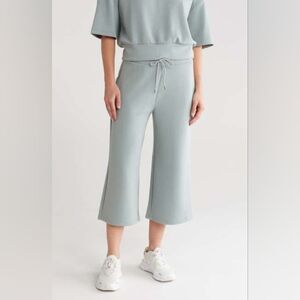 KYODAN Scuba Capri Pants, Small, PASTEL SAGE